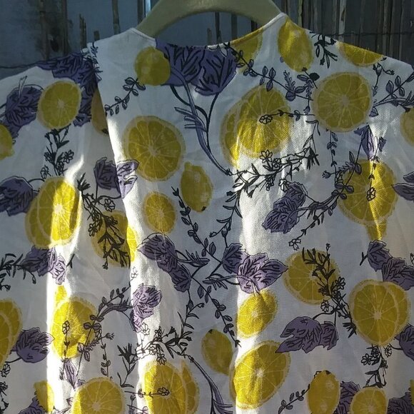 Cover Up Multicolor Floral & Lemons India Women's - No Size - See Measurements - Picture 11 of 13